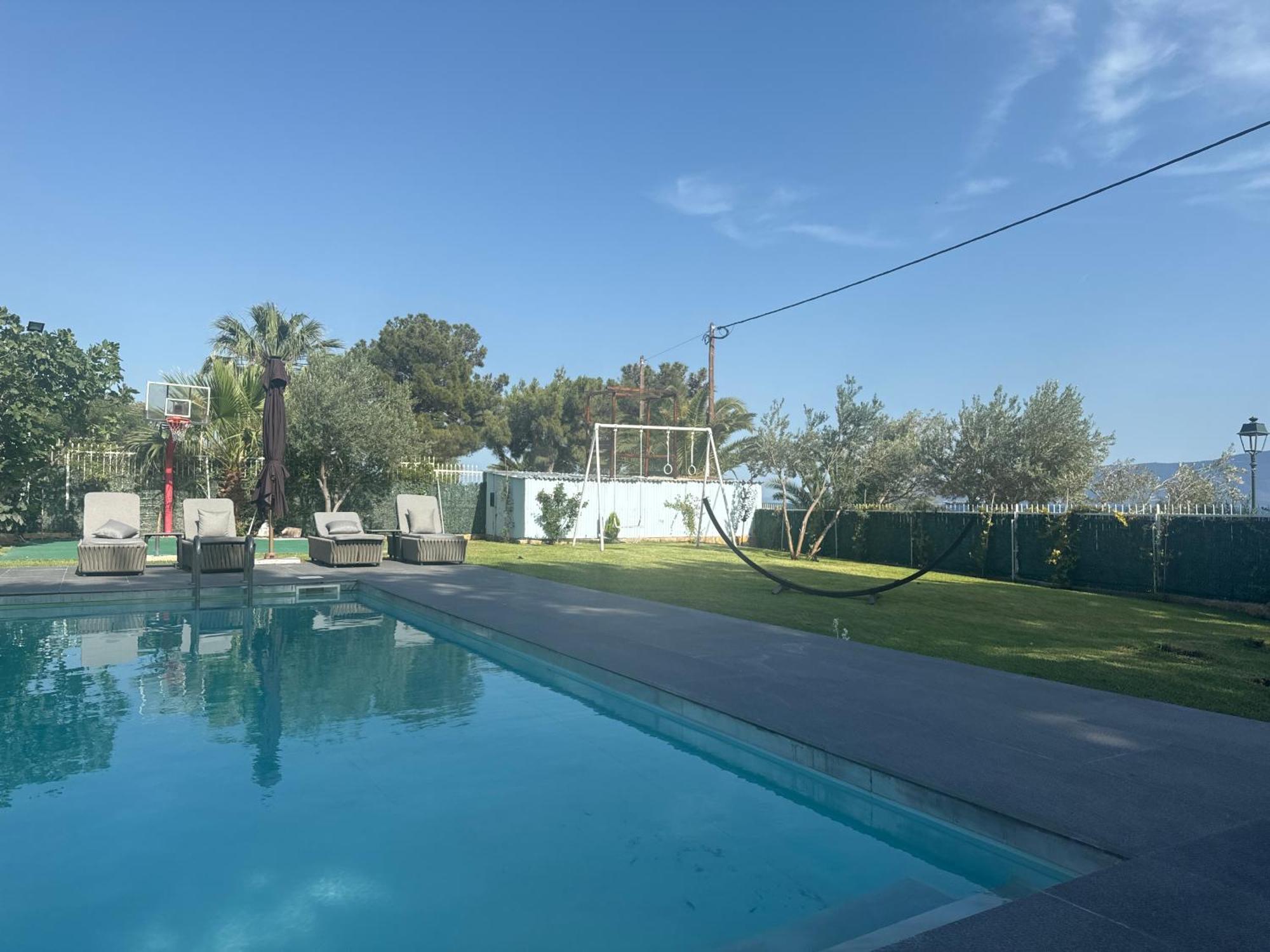 Zoza Luxury Villa Isthmia By The Sea With Private Pool Kalamáki Kültér fotó